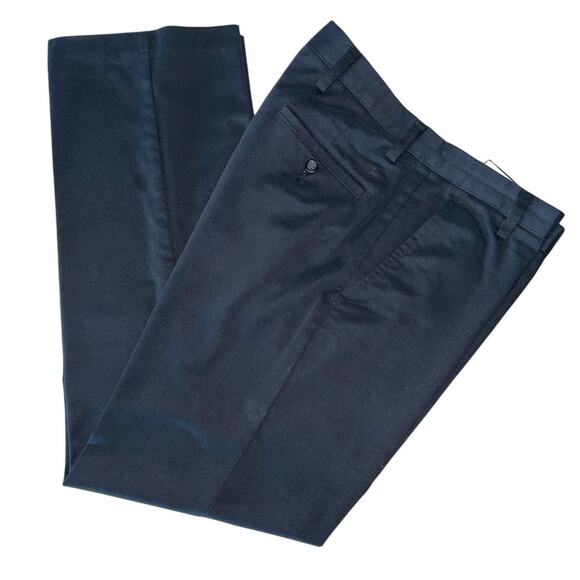 Dockers D3 Navy Straight/Khaki leg Flat front Pant size 32x32 - Picture 2 of 6